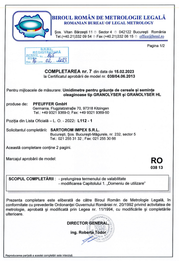 Aprobare-Granolyser-Granolyser-image